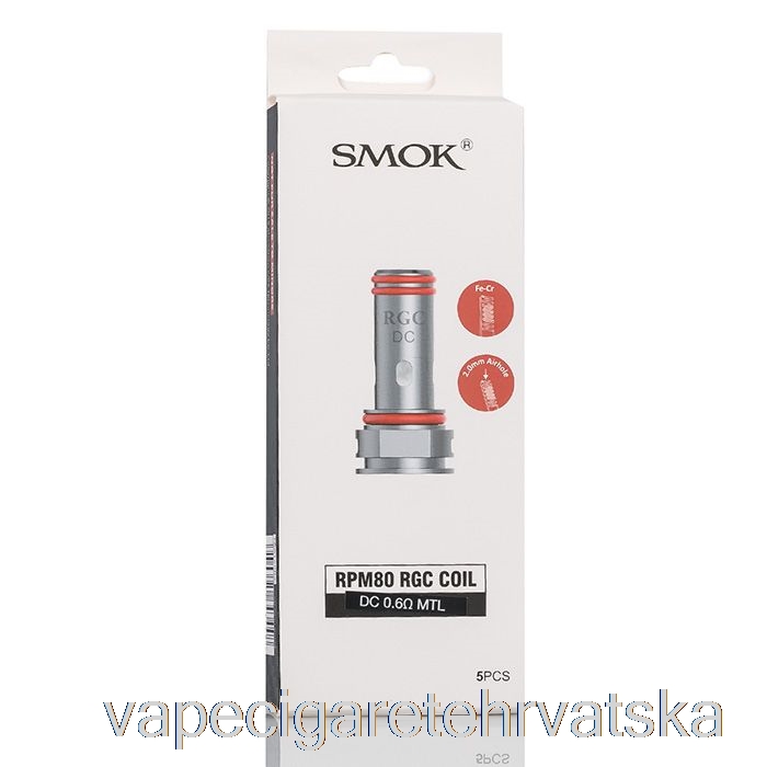 Vape Hrvatska Smok Rgc Replacement Coils 0.6ohm Dc Mtl Coils